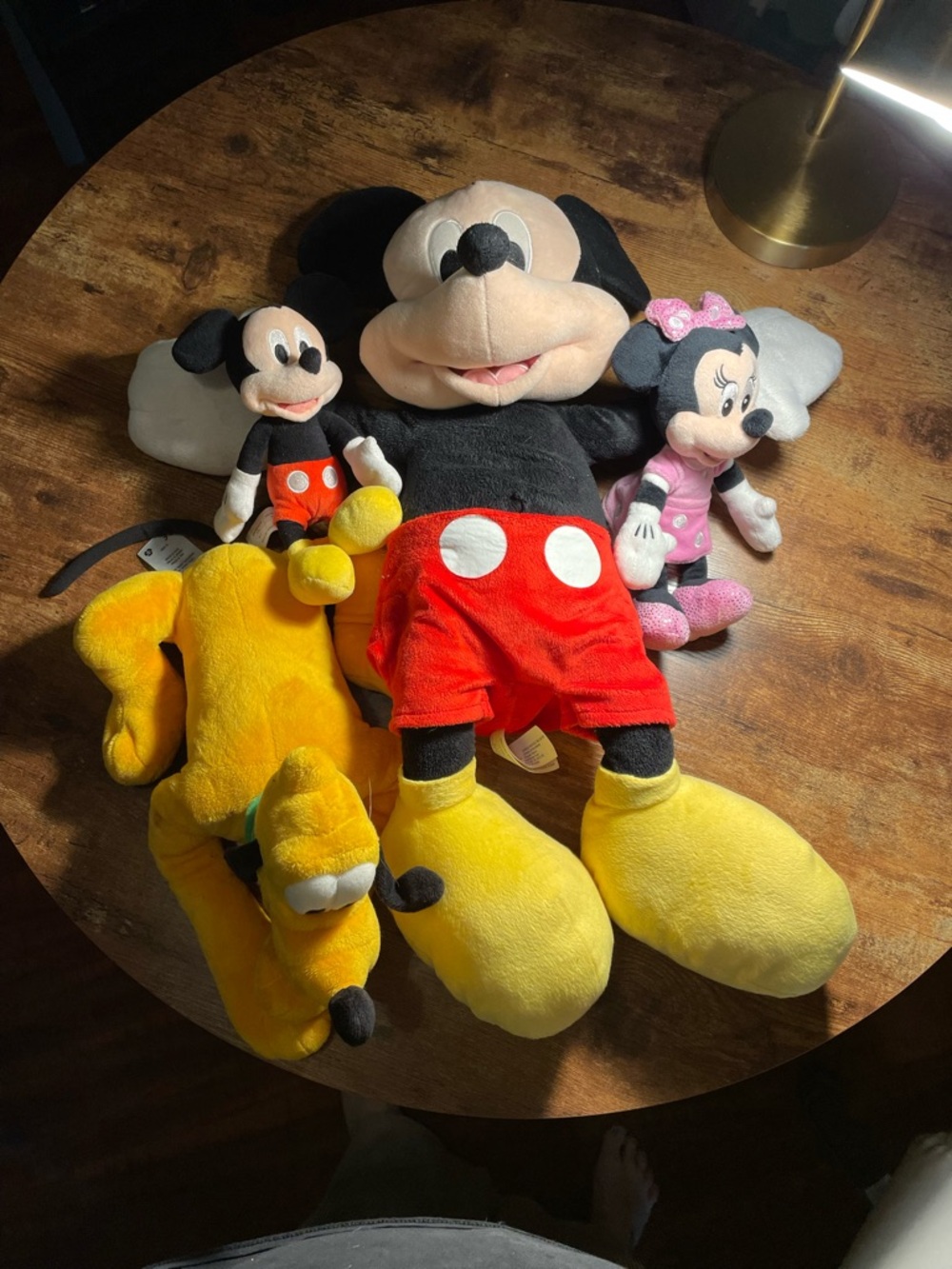 Disney Mickey & Friends Plush Set - Mickey, Minnie and Pluto